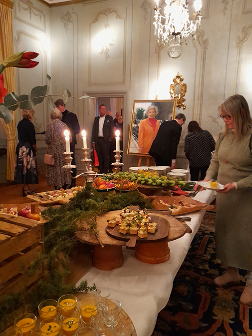 Bild från Örebro slott, mat och människor